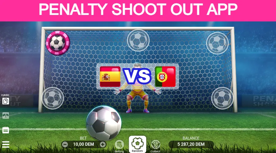 Penalty Shoot Out aplicacion